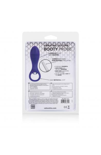 Vibrating Silicone Booty Probe