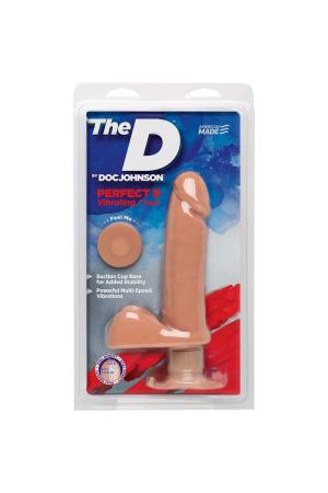 The D - Perfect D Vibrating 7 Inches - Vanilla