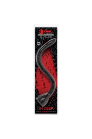 In Deep - Silicone Anal Snake - Black