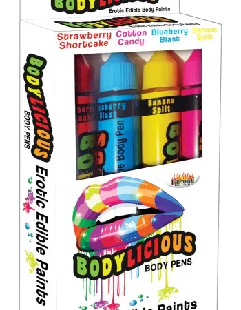 Bodylicious Edible Body Pens - 4pk. - Assorted Flavors