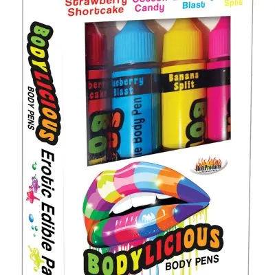 Bodylicious Edible Body Pens - 4pk. - Assorted Flavors
