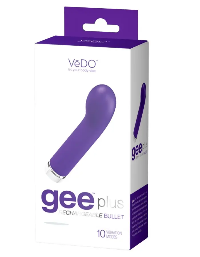 Gee Plus Rechargeable Mini Vibe - Into You Indigo