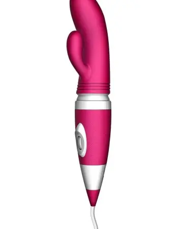 Bodywand Wand Plus  Rabbit 8 Power Plug-in Silicone Vibe - Pink