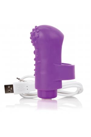 Charged Fingo Rechargeable Finger Vibe - Purple