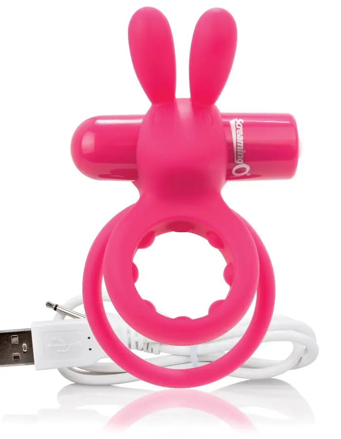 Charged Ohare Rechargeable Rabbit Vibe - Pink