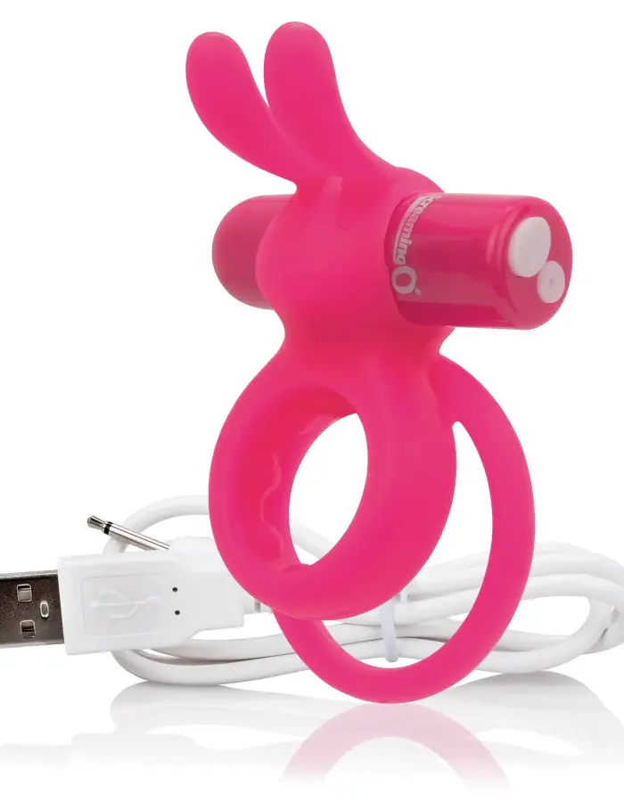 Charged Ohare Rechargeable Rabbit Vibe - Pink