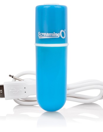 Charged Vooom Rechargeable Bullet Vibe - Blue