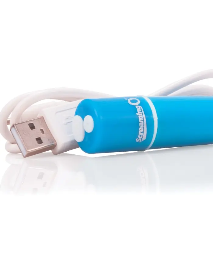 Charged Vooom Rechargeable Bullet Vibe - Blue