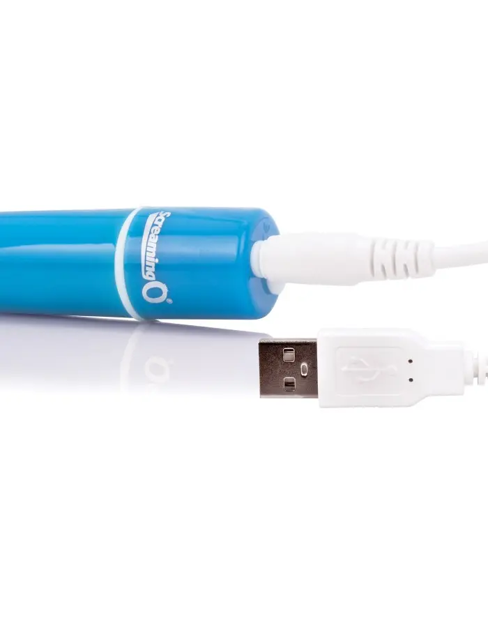Charged Vooom Rechargeable Bullet Vibe - Blue