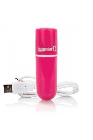 Charged Vooom Rechargeable Bullet Vibe - Pink