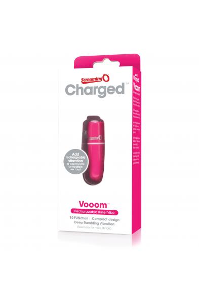 Charged Vooom Rechargeable Bullet Vibe - Pink