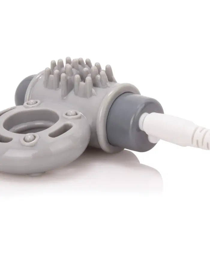 Charged Owow Rechargeable Vibe Ring - Grey