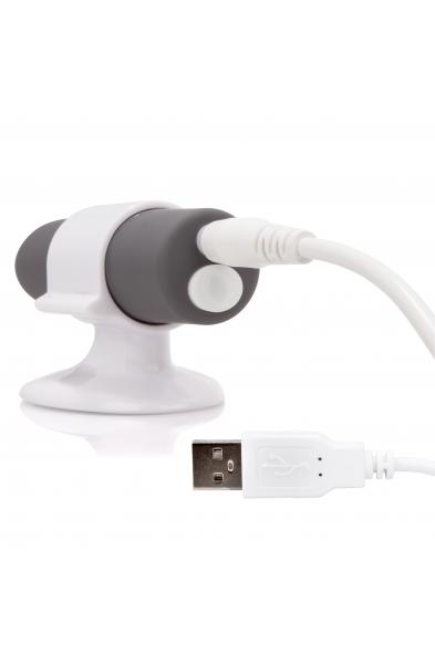 Charged Positive Rechargeable Vibe - Grey