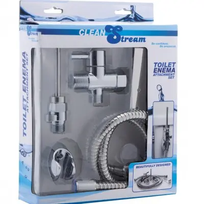 Clean Stream Toilet Enema Attachment Set