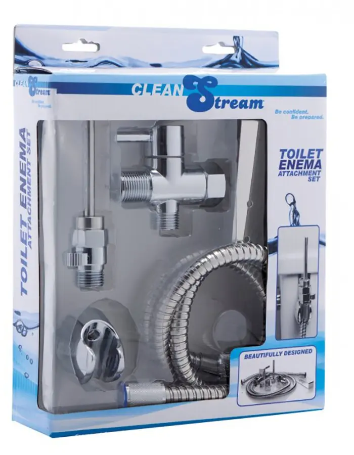 Clean Stream Toilet Enema Attachment Set