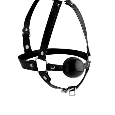 Head Harness + Ball Gag 1.65"