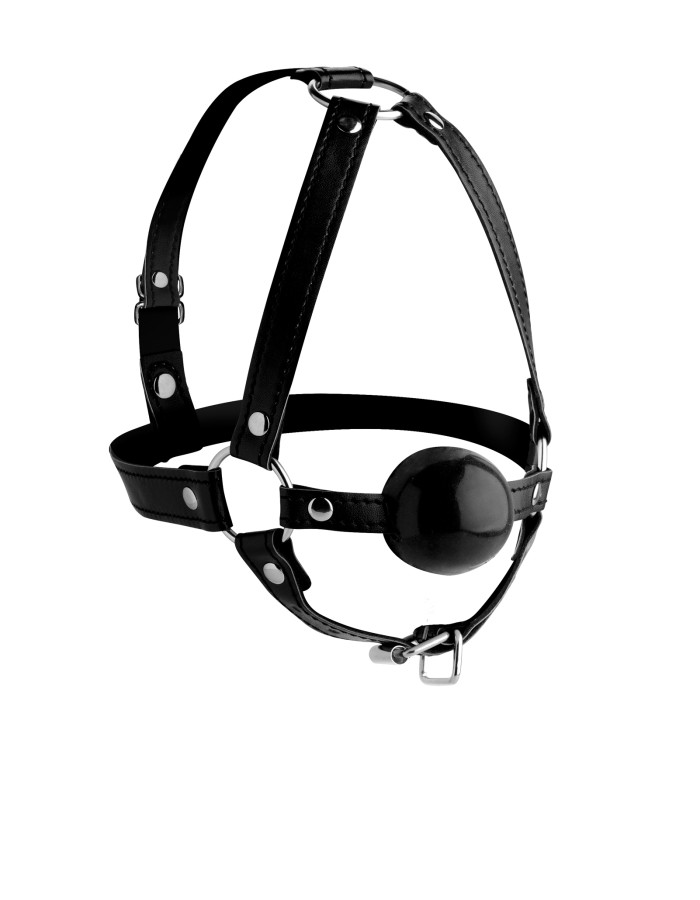 Head Harness + Ball Gag 1.65"