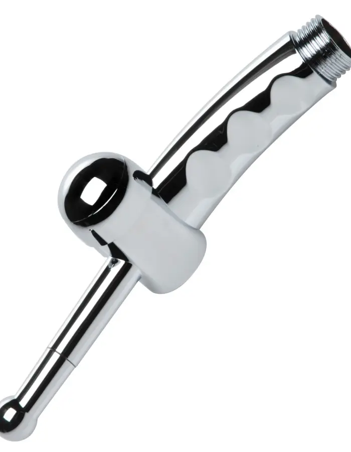 Shower Cleaning Nozzle with Flow Regulator