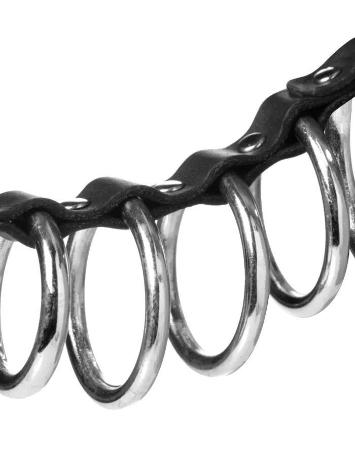 5 Ring Chastity Device