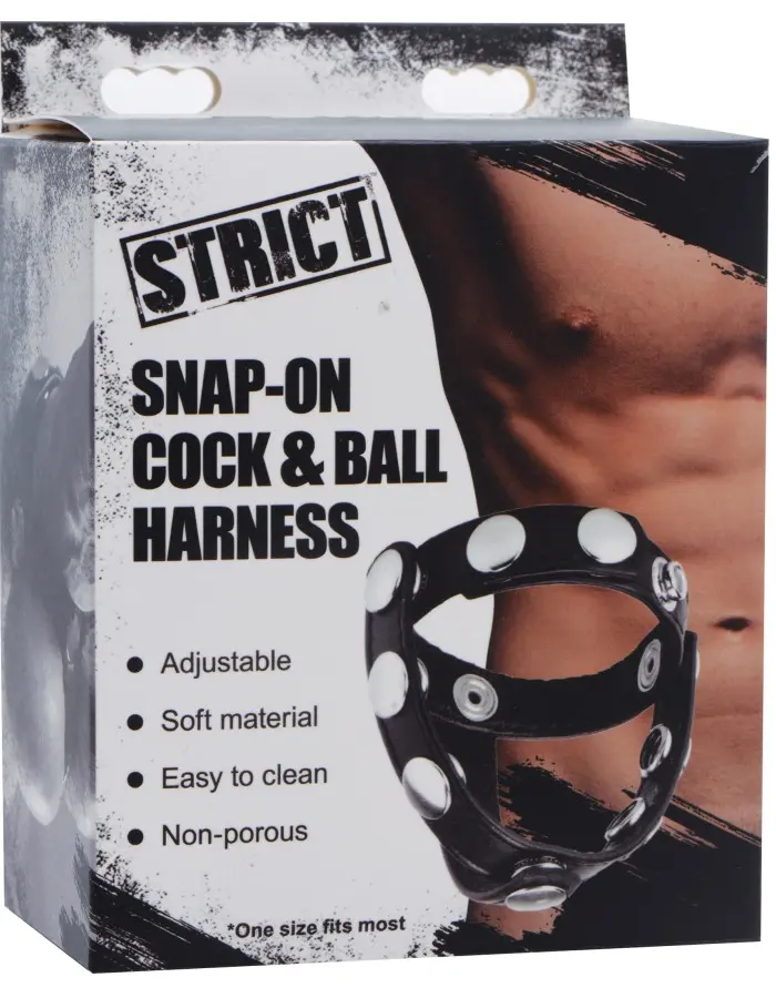 Snap- on Cock & Ball Harness