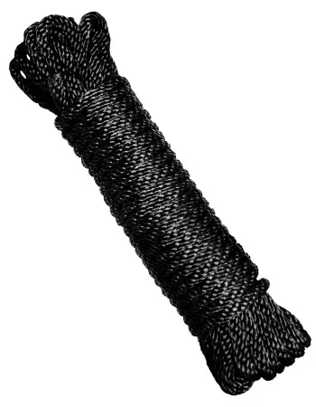 30 Ft Black Bondage Rope