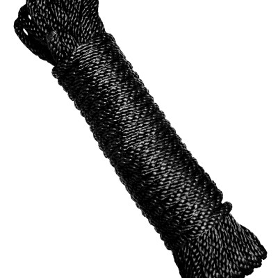 30 Ft Black Bondage Rope