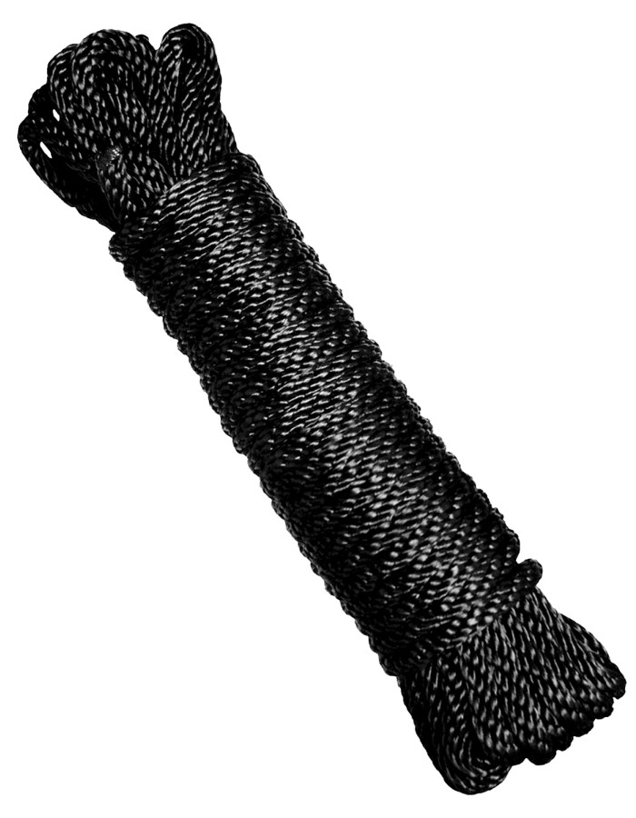 30 Ft Black Bondage Rope