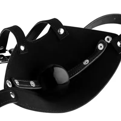 Muzzle Harness With Ball Gag