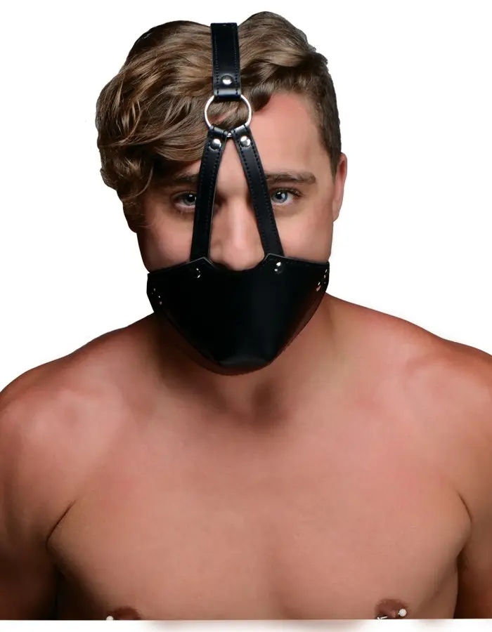 Muzzle Harness With Ball Gag
