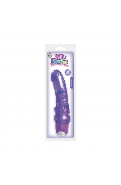 Jelly Rancher 6" Vibrating Massager - Purple