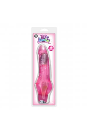 Jelly Rancher 8" Vibrating Massager - Pink