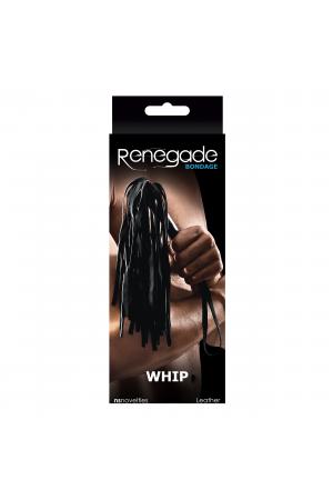 Renegade Bondage Whip - Black