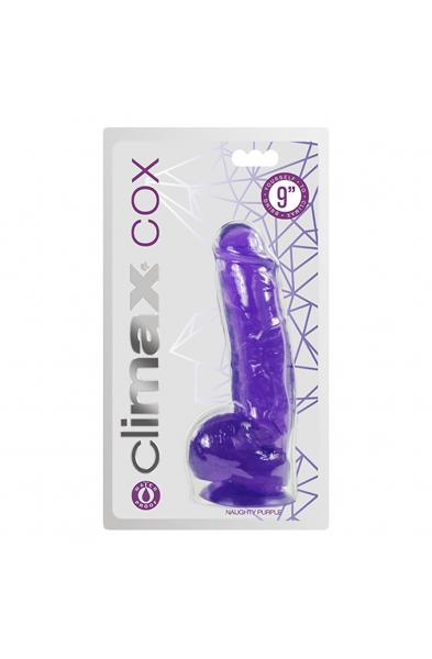 Climax Cox 9" Colossal Cock - Naughty Purple