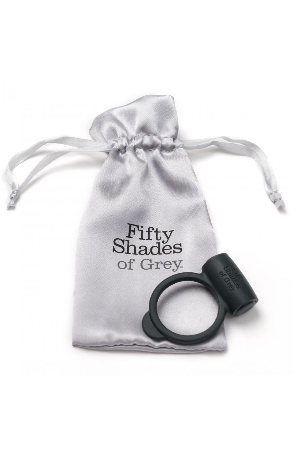 Эрекционное Кольцо Vibrating Love Ring с Вибрацией черное FS-40170 - Fifty Shades Of Grey - ВиброКольца - Купить