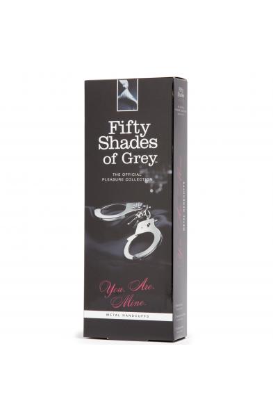 Fifty Shades of Grey You Are Mine Metal   Handcuffs