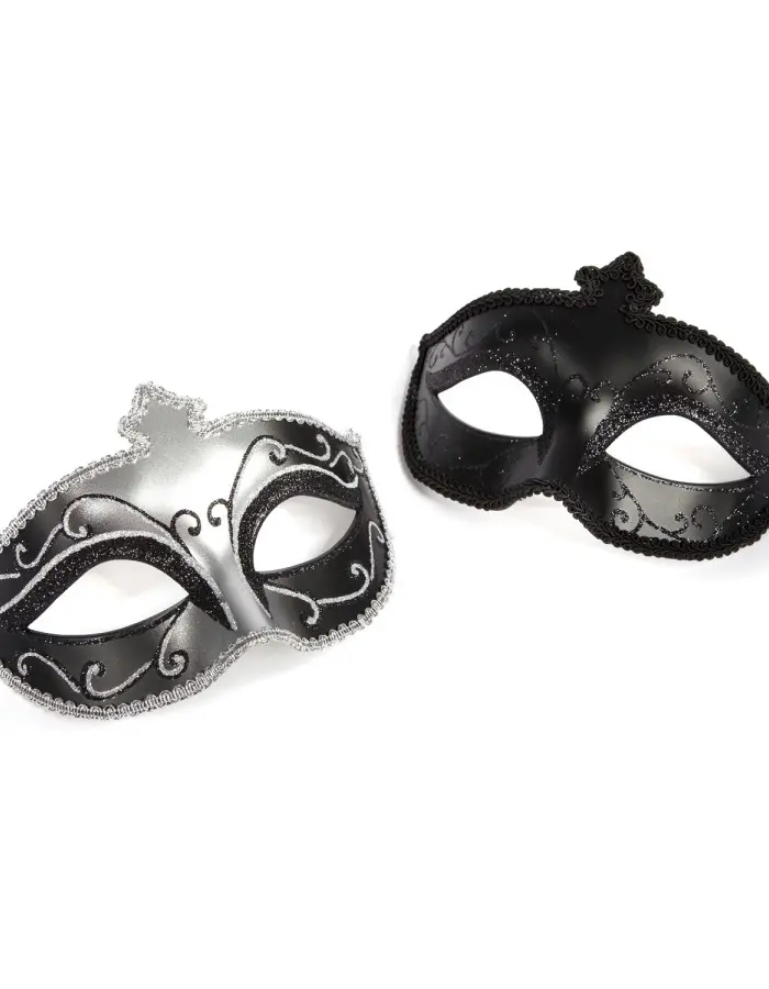 Fifty Shades of Grey Masks on Masquerade Mask Twin Pack