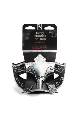 Fifty Shades of Grey Masks on Masquerade Mask Twin Pack