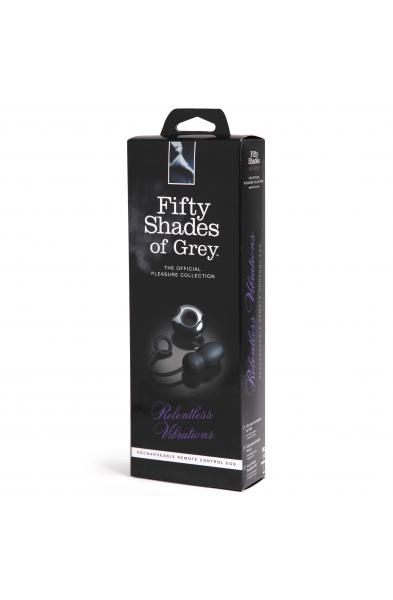 Fifty Shades of Grey Relentless Vibrations Remote  Control Egg