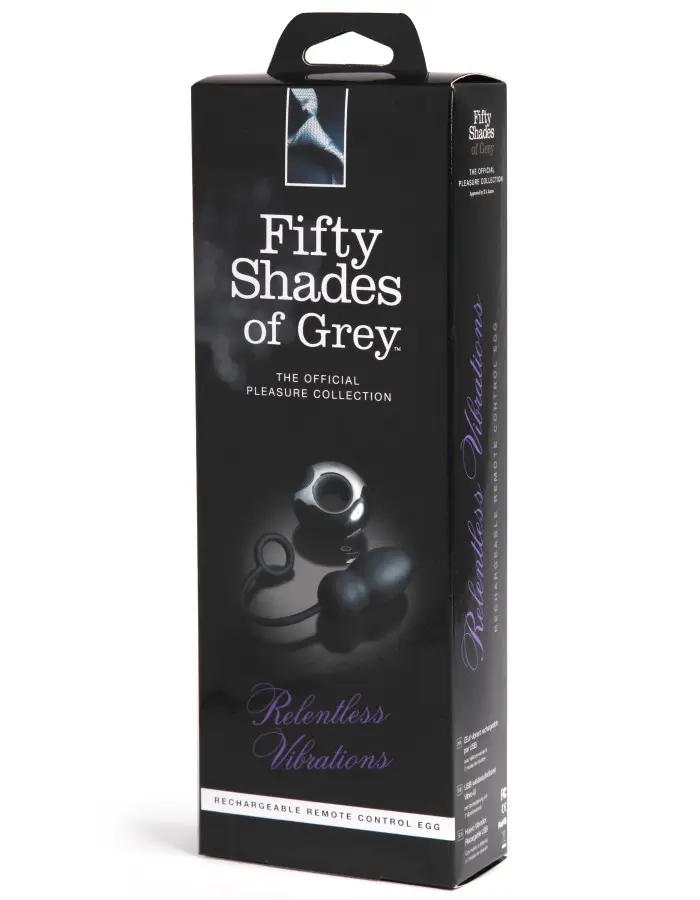 Fifty Shades of Grey Relentless Vibrations Remote  Control Egg