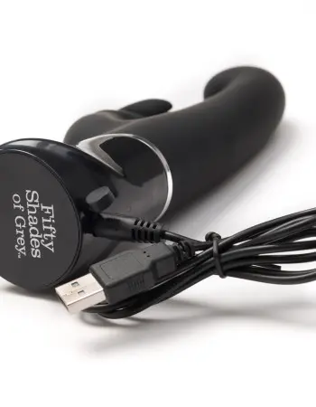 Fifty Shades of Grey Greedy Girl Rechargeable G-Spot Rabbit Vibrator