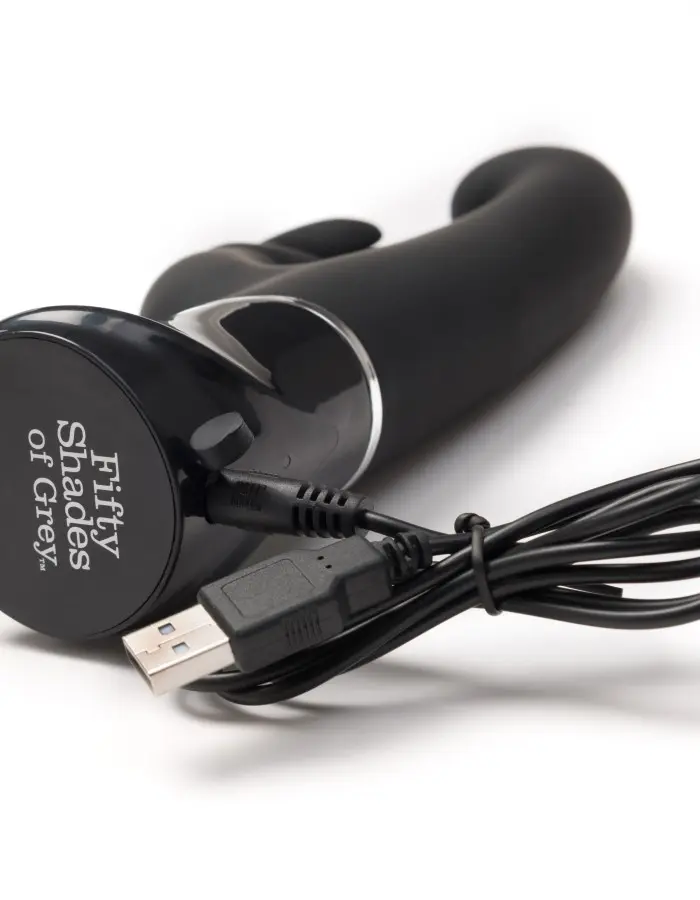 Fifty Shades of Grey Greedy Girl Rechargeable G-Spot Rabbit Vibrator