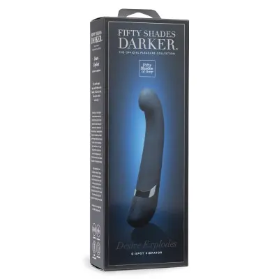 Fifty Shades Darker Desire Explodes USB  Rechargeable G-Spot Vibrator