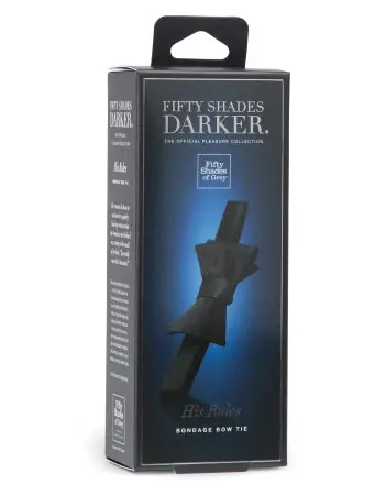 Fifty Shades Darker His Rules Bondage Bow Tie