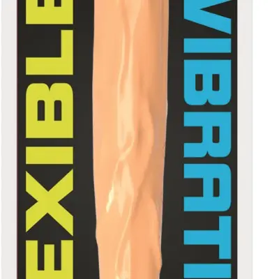 Skinsations Vibra- Flex Double Dipper Dual Headed  Dildo