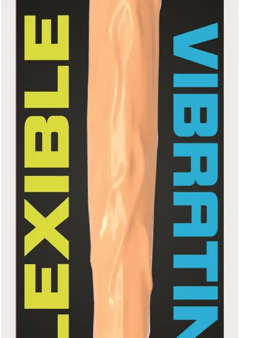 Skinsations Vibra- Flex Double Dipper Dual Headed  Dildo