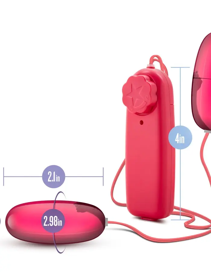 B Yours Double Pop Eggs - Cerise