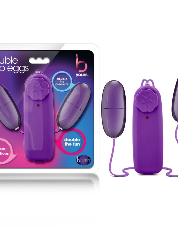 B Yours Double Pop Eggs - Plum