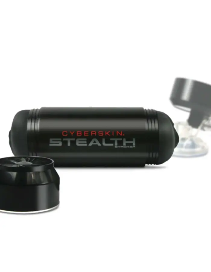 Cyberskin Stealth Dual Stroker - Mouth & Ass