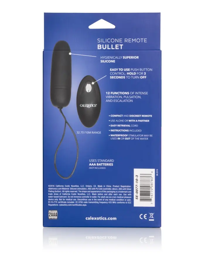 Silicone Remote Bullet