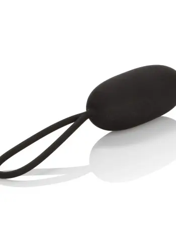 Silicone Remote Rechargeable Egg - Black
